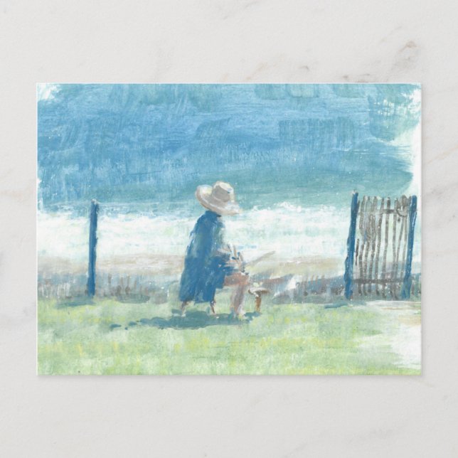 Måla havet vykort (Framsida)