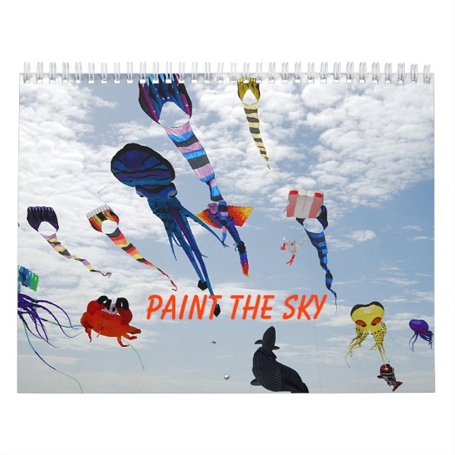Måla Himlar Kite-kalendern Kalender (Omslag)