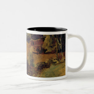 Mala i dalen nära Amalfi, 1829 Två-Tonad Mugg