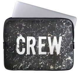 Måla kol och vit för SplatterBESÄTTNING | Laptop Sleeve