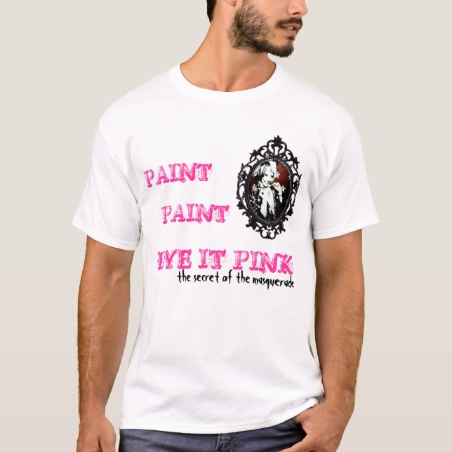 MÅLA, MÅLA FÄRG DET SOM ÄR ROSA TEE (Framsida)