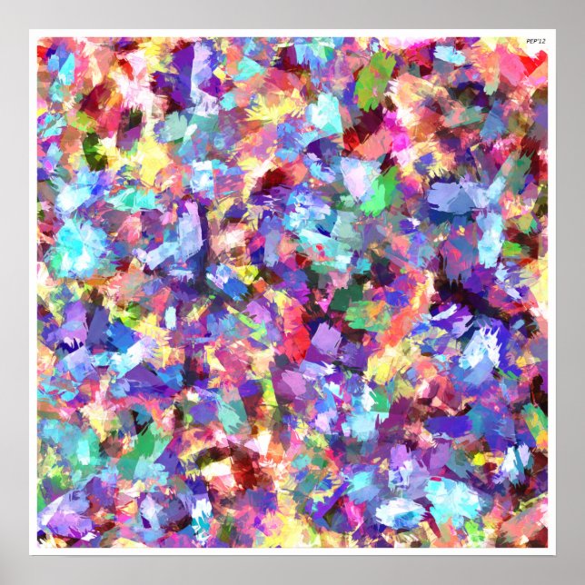 Måla med Färg Poster (Framsidan)