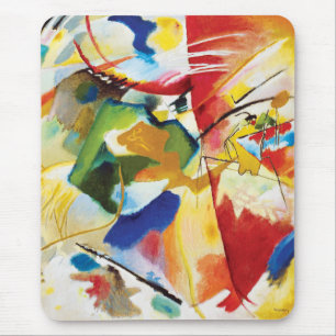 Måla med Grönt Center av Wassily Kandinsky Musmatta
