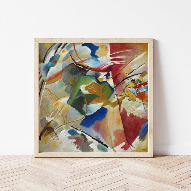 Måla med Grönt Center | Kandinsky Poster (Skapare uppladdad)