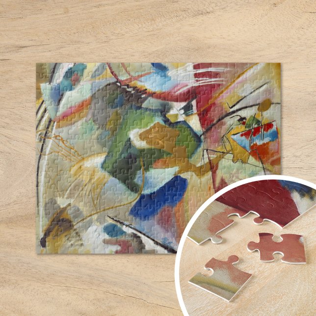 Måla med Grönt Center | Kandinsky Pussel (Skapare uppladdad)