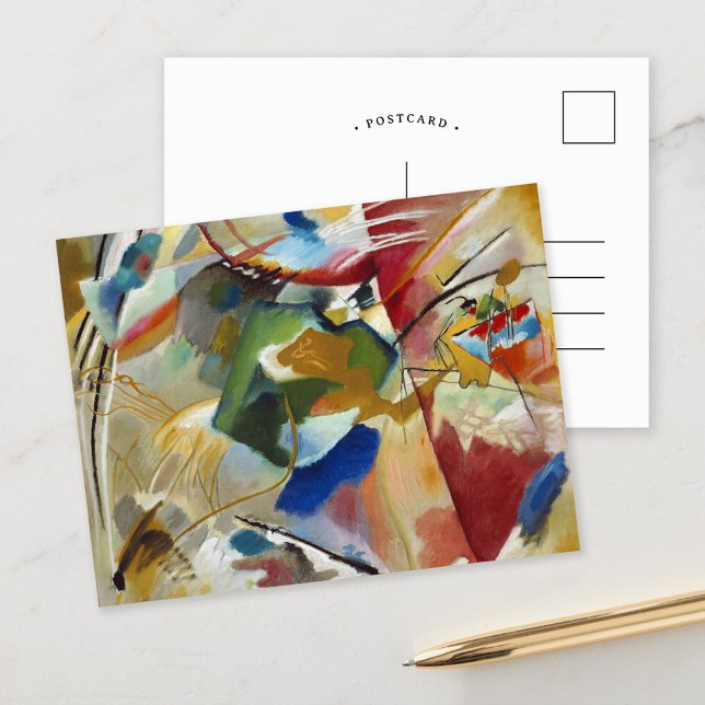 Måla med Grönt Center | Kandinsky Vykort (Skapare uppladdad)