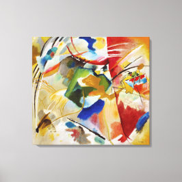 Måla med Grönt Center Wassily Kandinsky Canvastryck