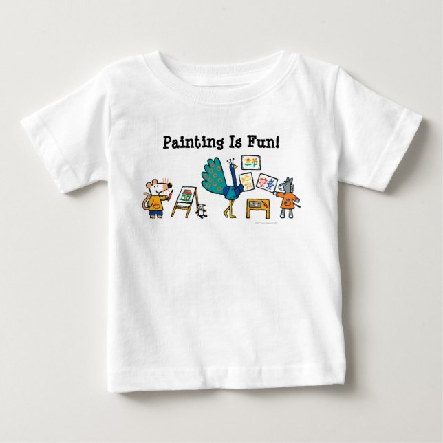 Måla med Maisy! Tee Shirt (Framsida)