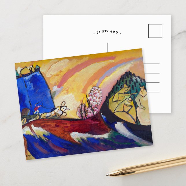 Måla med trojka | Kandinsky Vykort (Skapare uppladdad)