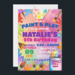 Måla och lek barn konst fest födelsedagsinbjudan inbjudningar<br><div class="desc">Måla och lek barn konst fest födelsedagsinbjudan</div>