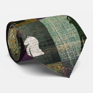 Måla och skriv ut schackbrädet, och schacket slips