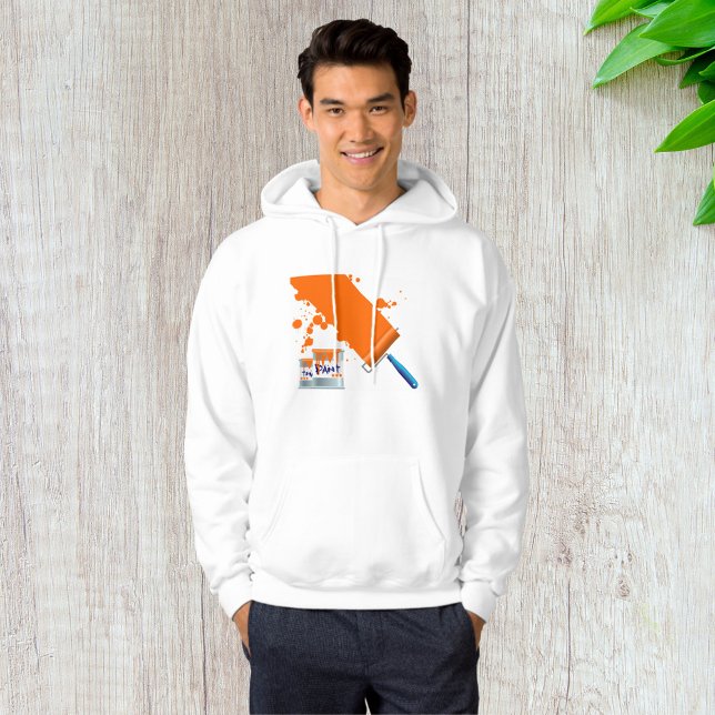Måla Orange Måla Manar Hoodie (Skapare uppladdad)