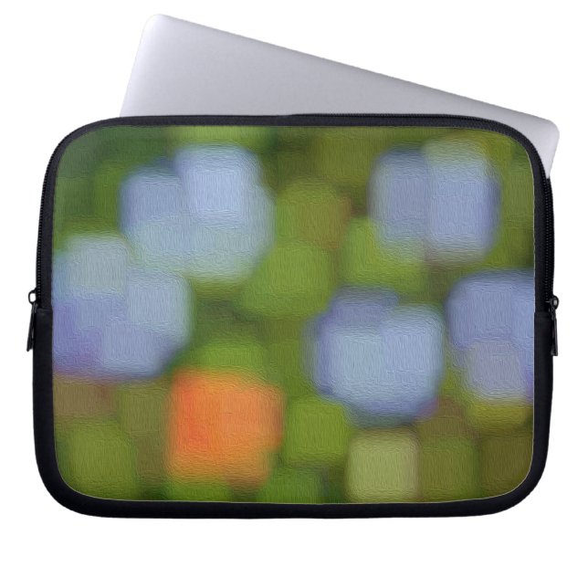 Måla på Abstrakt för multifärgad Laptop Fodral (Framsidan)