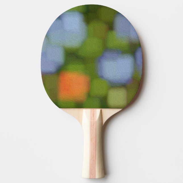 Måla på Abstrakt för multifärgad Pingisracket (Framsidan)