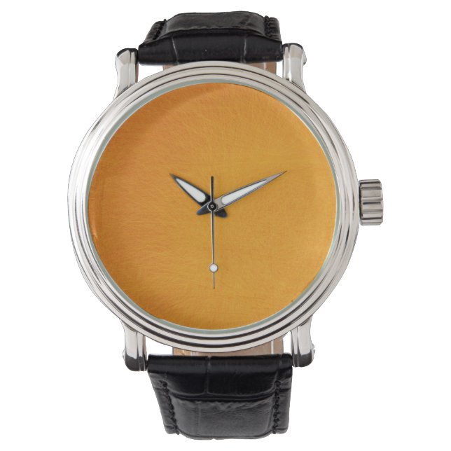 Måla på Abstrakt för orange Armbandsur (Framsida)