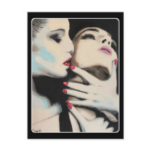 Måla på en bild i skuggorna