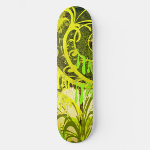 Måla på Grönt Skateboard Bräda 20,5 Cm