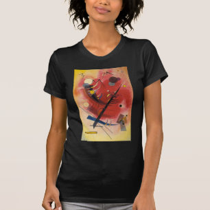 Måla på inre simulering av Abstrakt T-shirt