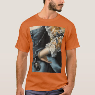 Måla på Renaissance för kvinnor i blå dager T Shirt