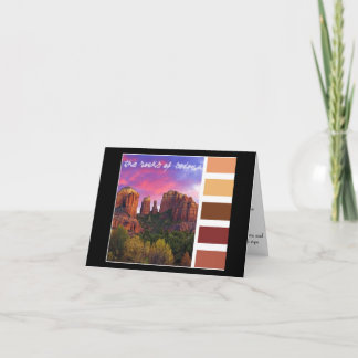 Måla paletten: stenarna av Sedona Kort