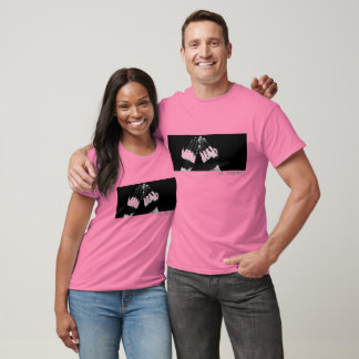 måla rand händer t-shirt