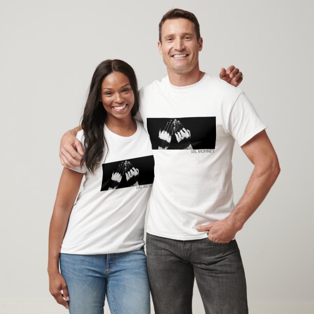 måla rand händer t-shirt (Unisex)