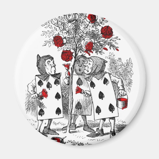 Måla Ro Red Magnet (Framsidan)