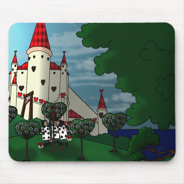 Måla Ro Red Mousepad Musmatta (Framsidan)