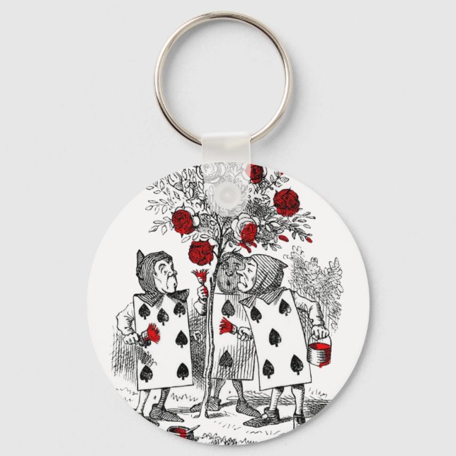 Måla Ro Red Nyckelring (Framsida)