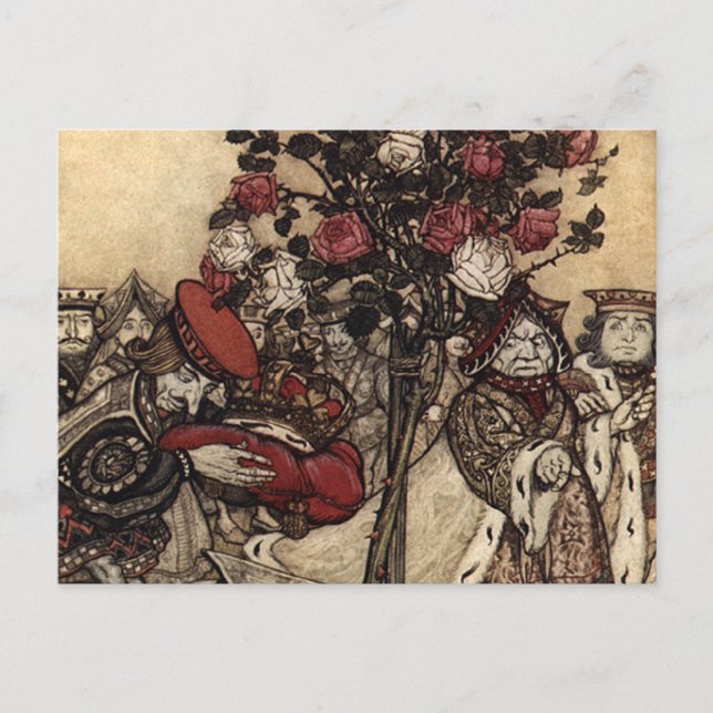 Måla Rosor Vykort (Framsida)