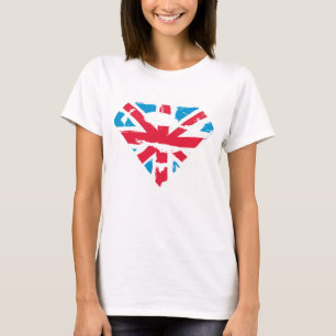 Måla slår britt S-Skyddar T-shirt
