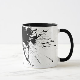 Måla splatteren mugg
