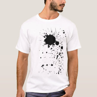 Måla splatteren t shirt