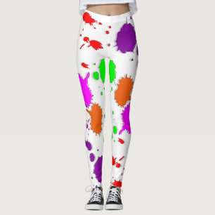 Måla Splotches Leggings