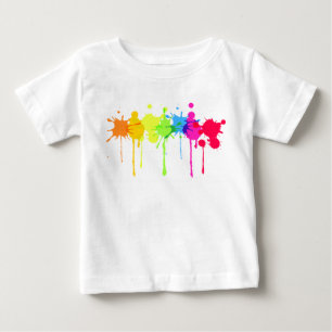 Måla stänkbabyT-tröja T-shirt