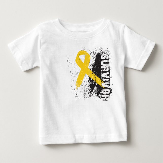Måla stänkdesignen - den Neuroblastoma T Shirt (Framsida)