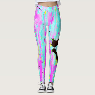 Måla sudddamasker leggings