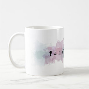 Måla vattenmuggen kaffemugg