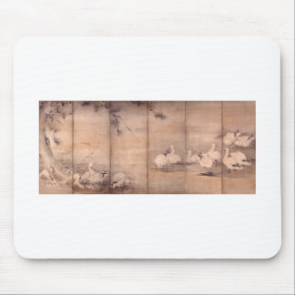 Måla vid Miyamoto Musashi, C. 1600's Musmatta