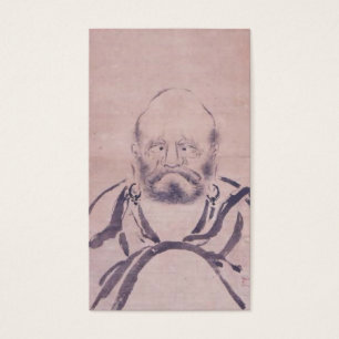 Måla vid Miyamoto Musashi, C. 1600's Visitkort