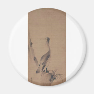 Måla vid Miyamoto Musashi, circa 1600's Magnet