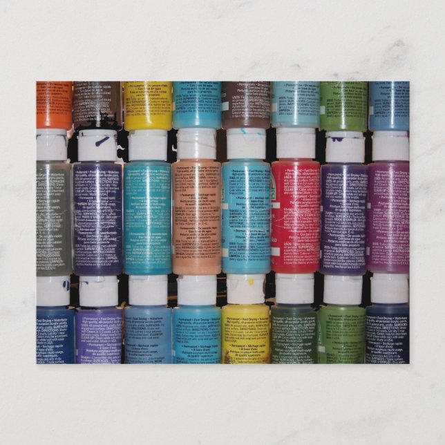 måla! vykort (Framsida)