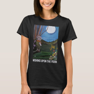 Måla 'Wishing Upon The Moon' av Alfred Fox T Shirt