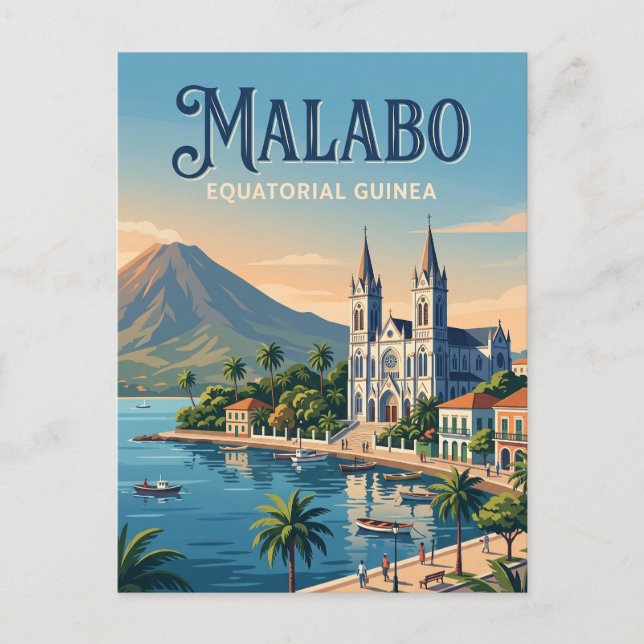 Malabo, Ekvatorialguinea Vykort (Framsida)