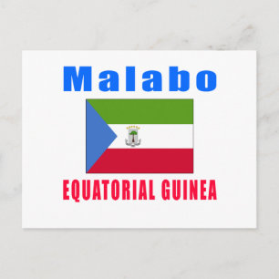 Malabo Ekvatorialguineas kapitalformgivning Vykort
