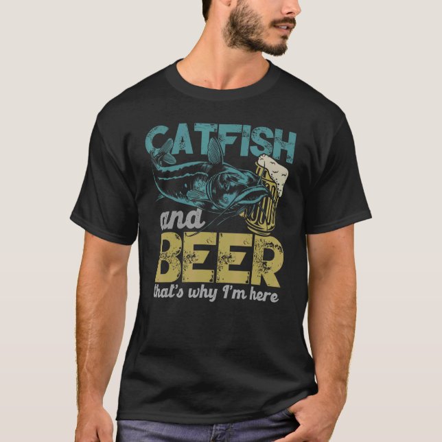 Malaboufsfiske Malabouf & Öl Det är därför jag är  T Shirt (Framsida)
