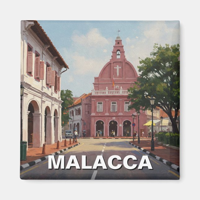 Malacca Malaysia Magnet (Framsidan)