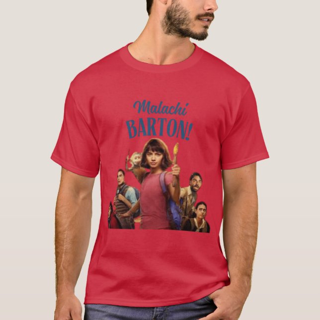 Malachi Barton tjej vintage T Shirt (Framsida)