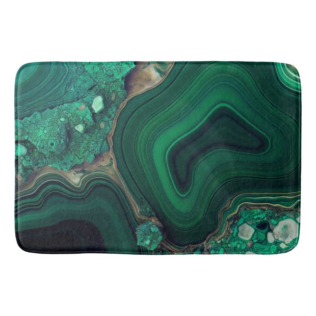 Malachite Bath Mat Badrumsmatta (Framsidan)