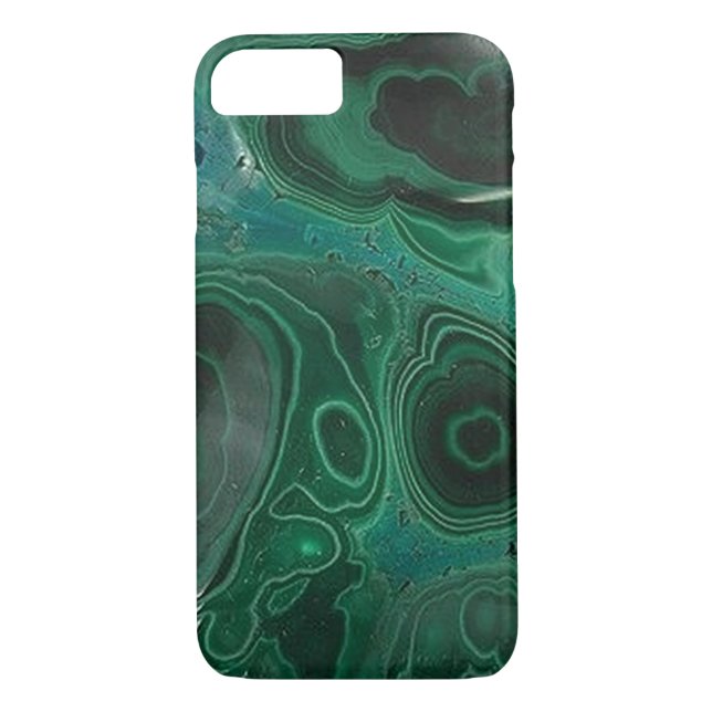 Malachite Geode iPhone 7 fodral Case-Mate iPhone Skal (Baksida)